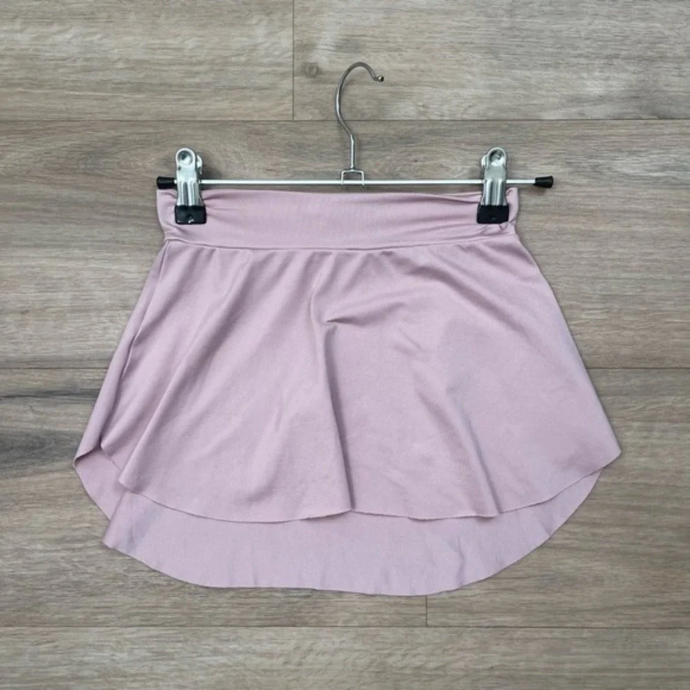 Motionwear Child Ballet Leotard Dress‎ Dusty Rose Mesh Back Strappy